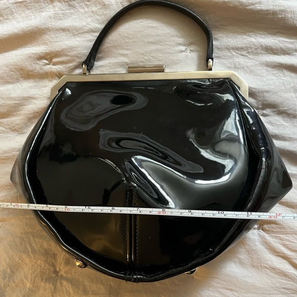 Alexander McQueen Patent Leather Handbag Purse - Picture 6 of 17